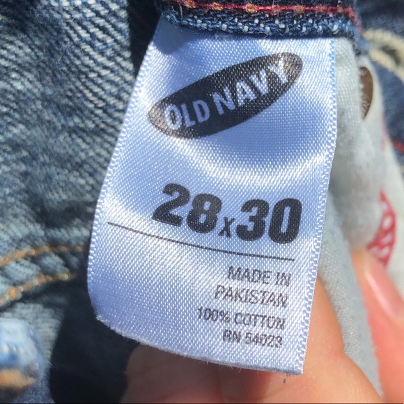 Men’s Old Navy Straight Jeans • 28 x 30 - Picture 3 of 7